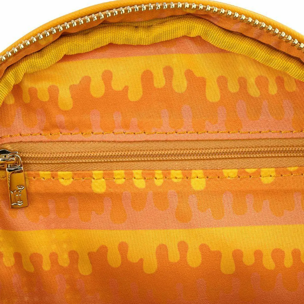 Winnie the Pooh - Pin Trader 13” Faux Leather Convertible Mini Backpack