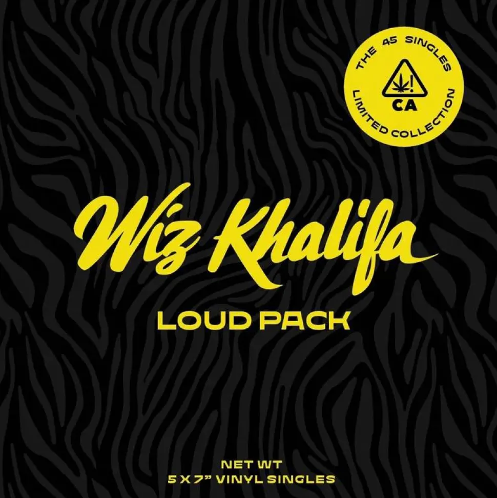 Wiz Khalifa - Loud Pack 5 x 7 Single Vinyl Record Box Set (2024 Record Store Day Exclusive Coloured Vinyl)