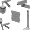 WizKids - Signs & Lights Deep Cuts Unpainted Miniature Figure Accessory Pack