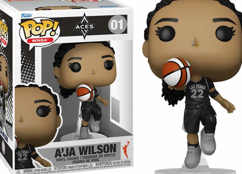 WNBA Basketball - A'ja Wilson (Las Vegas Aces) Pop! Vinyl Figure