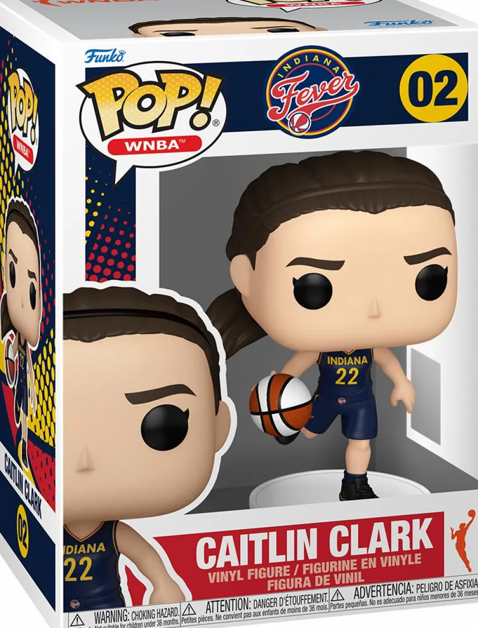 WNBA Basketball - Caitlin Clark (Indiana Fever) Pop! Vinyl Figure
