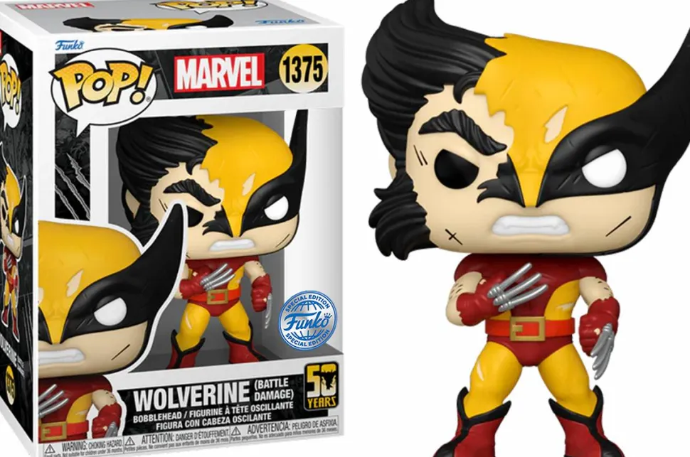 Wolverine - Wolverine (Battle Damage) Pop! Vinyl Figure (Popcultcha Exclusive)