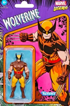 Wolverine - Wolverine Retro Marvel Legends Kenner 3.75” Action Figure