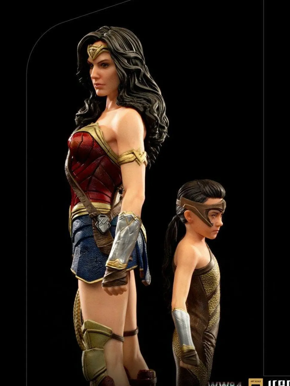 Wonder Woman 1984 - Wonder Woman & Young Diana Deluxe 1/10th Scale Statue