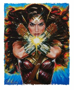 Wonder Woman (2017) - Wonder Woman: Hell Hath No Fury Premium Art Print by Olivia De Berardinis