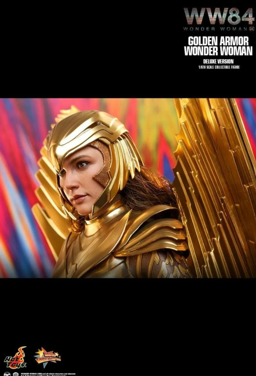 Wonder Woman 1984 - Wonder Woman in Golden Armour Deluxe 1/6th Scale Hot Toys Action Figure