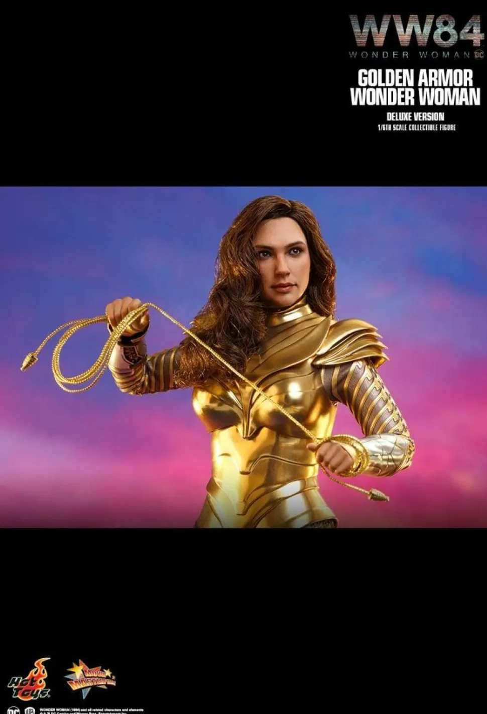 Wonder Woman 1984 - Wonder Woman in Golden Armour Deluxe 1/6th Scale Hot Toys Action Figure