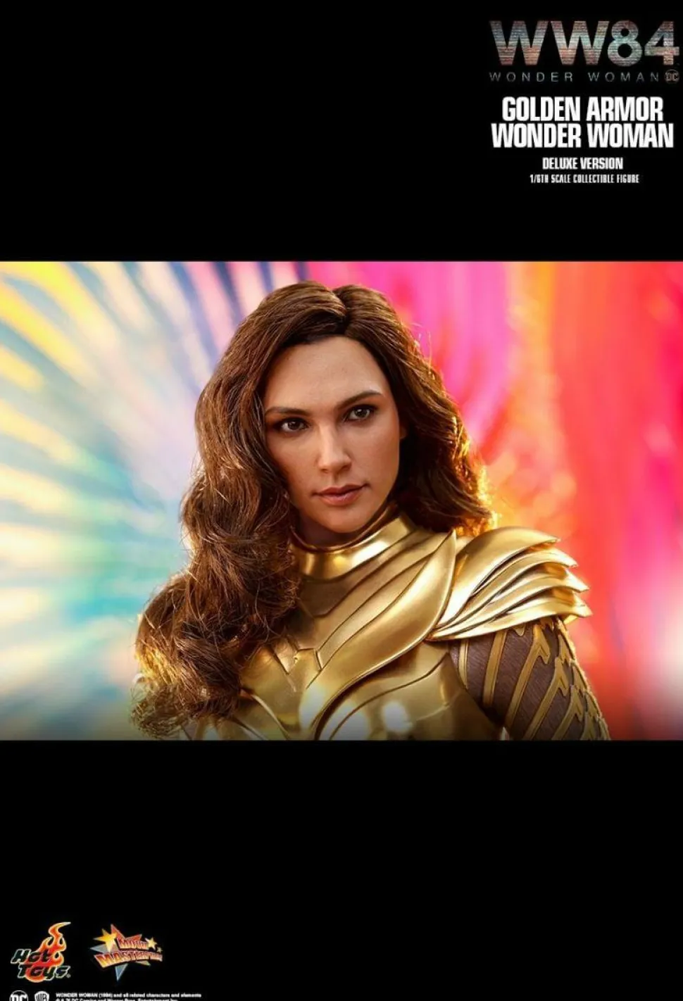Wonder Woman 1984 - Wonder Woman in Golden Armour Deluxe 1/6th Scale Hot Toys Action Figure