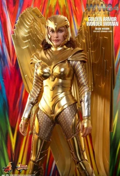 Wonder Woman 1984 - Wonder Woman in Golden Armour Deluxe 1/6th Scale Hot Toys Action Figure