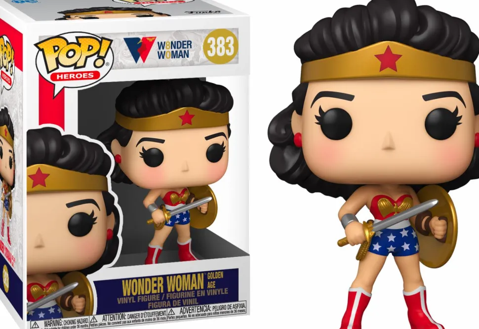 Wonder Woman - Wonder Woman Golden Age 80th Anniversary Pop! Vinyl Figure