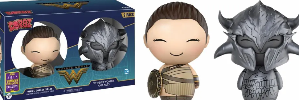 Wonder Woman - Wonder Woman & Ares Dorbz Vinyl Figure 2-Pack (2017 Summer Convention Exclusive)
