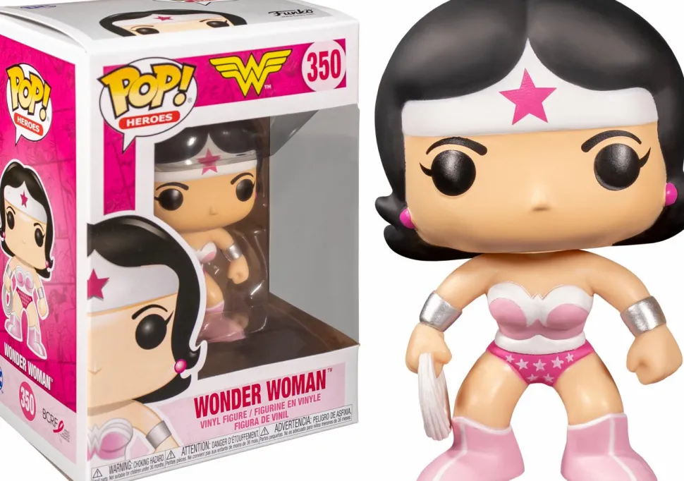 Wonder Woman - Wonder Woman Breast Cancer Awareness Pop! Vinyl Figure