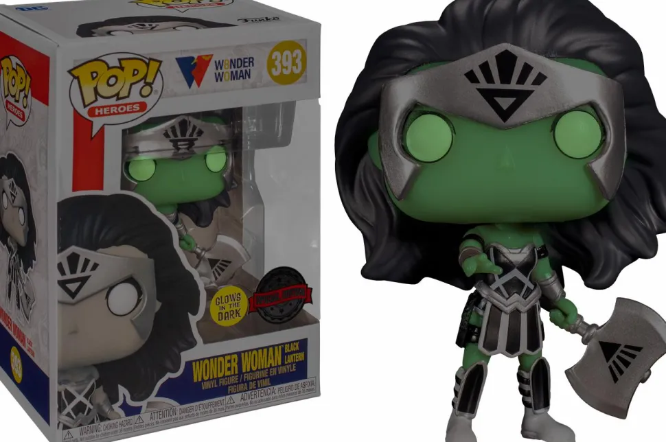 Wonder Woman - Wonder Woman Black Lantern Glow in the Dark 80th Anniversary Pop! Vinyl Figure