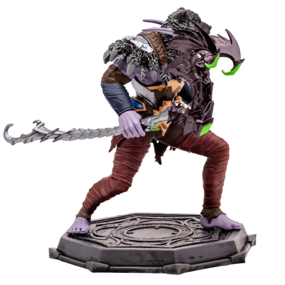 World of Warcraft - Elf Druid & Elf Rogue (Epic) 1/12th Scale Posed Figure