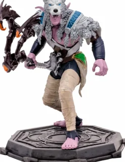 World of Warcraft - Elf Druid & Elf Rogue (Common) 1/12th Scale Posed Figure