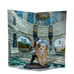 World of Warcraft - Human Warrior & Human Paladin (Common) 1/12th Scale Posed Figure