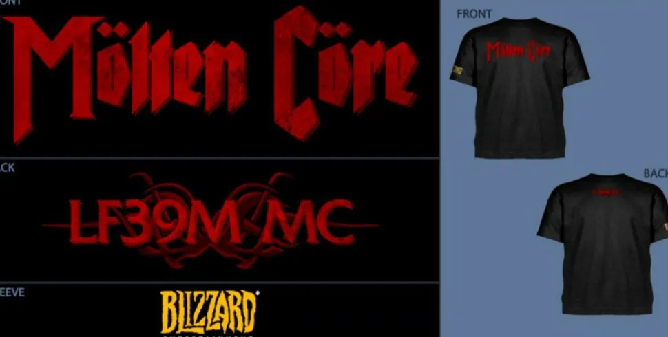 World of Warcraft - Molten Core Male T-Shirt