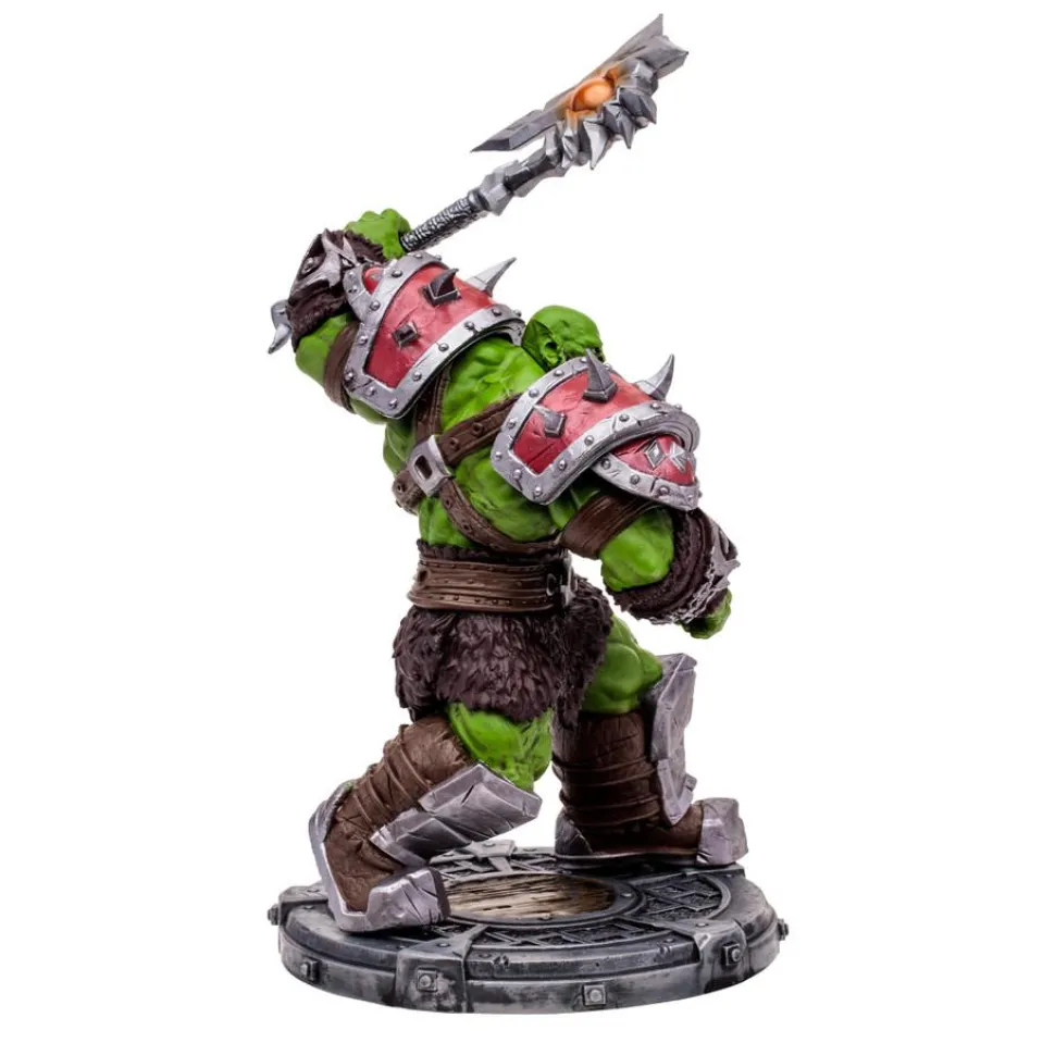 World of Warcraft - Orc Warrior & Orc Shaman (Common) 1/12th Scale Posed Figure