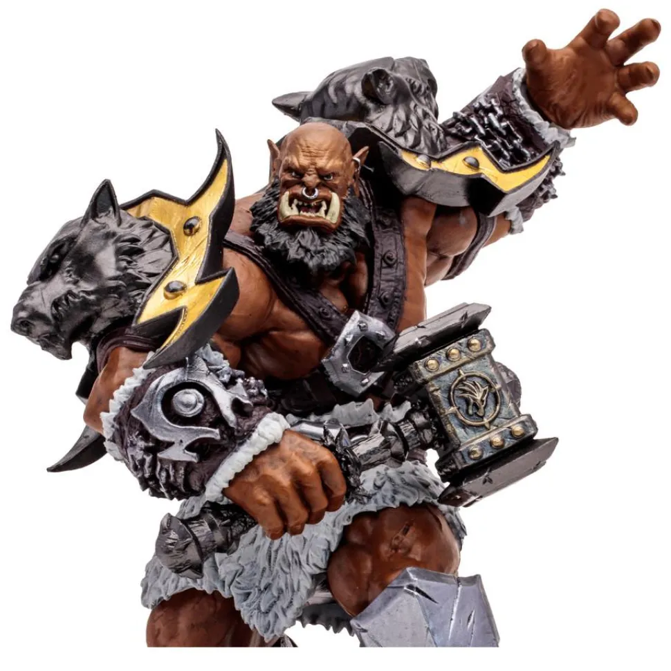 World of Warcraft - Orc Warrior & Orc Shaman (Epic) 1/12th Scale Posed Figure