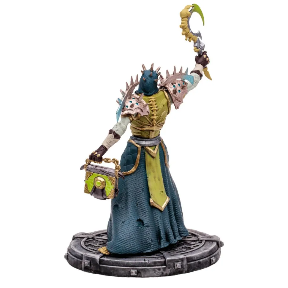 World of Warcraft - Undead Priest & Undead Warlock (Common) 1/12th Scale Posed Figure