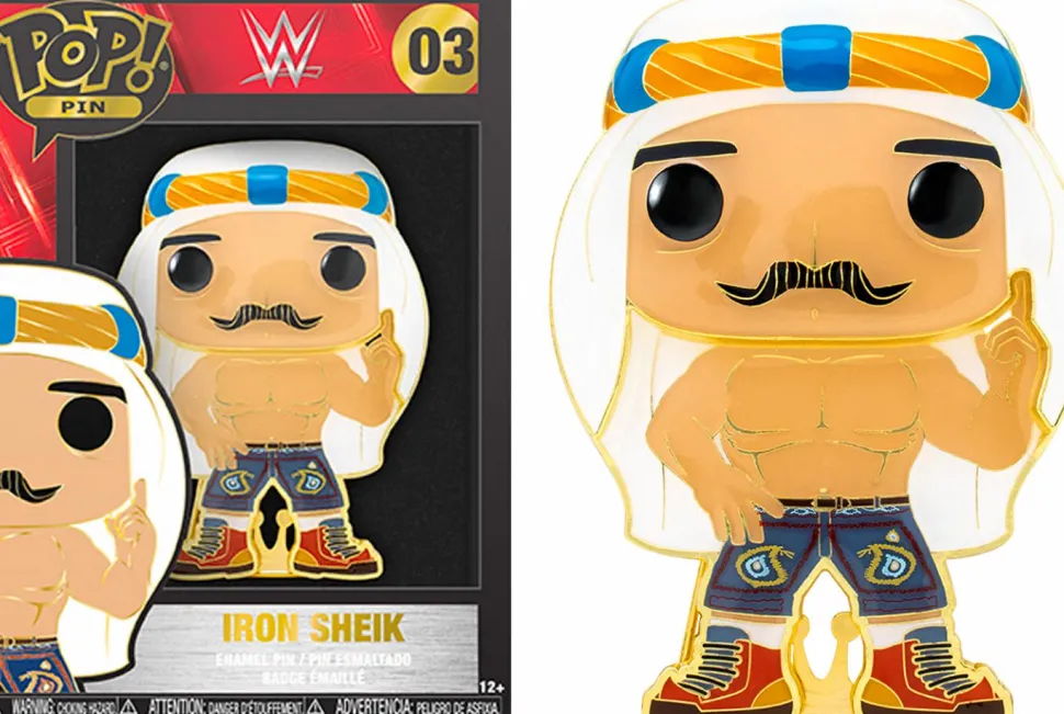 WWE - Legends House 4" Pop! Enamel Pin Bundle (Set of 4)