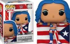 WWE - Zelina Vega with Flag Pop! Vinyl Figure