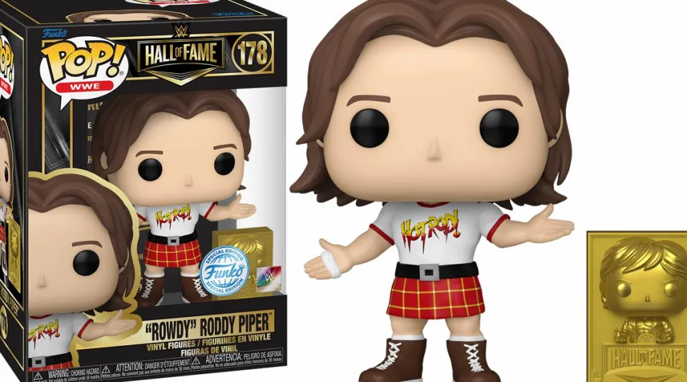 WWE: Hall of Fame - "Rowdy" Roddy Piper Pop! Vinyl Figure