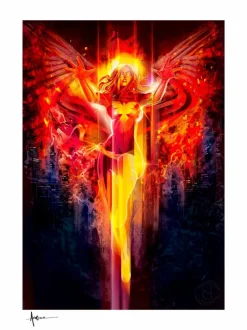X-Men - Dark Phoenix Fine Art Print by Orlando Arocena