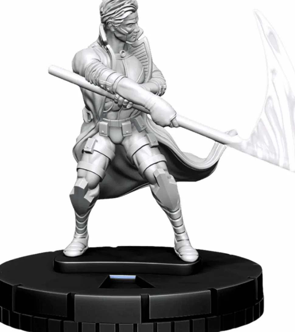 X-Men - Gambit HeroClix Deep Cuts Unpainted Miniature Figure