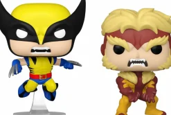 X-Men - Logan & Sabretooth Wolverine 50th Anniversary Pop! Vinyl Figure 2-Pack (Popcultcha Exclusive)
