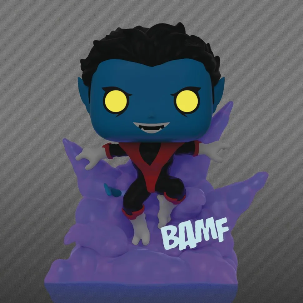 X-Men - Nightcrawler Teleporting Glow in the Dark Deluxe Pop! Vinyl Figure