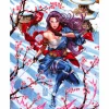 X-Men - Psylocke Demon Days: X-Men Fine Art Print by Mark Brooks
