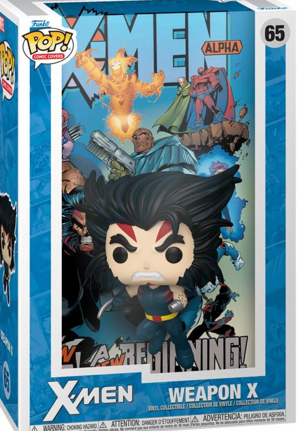 X-Men - Weapon X in The Astonishing X-Men: The Age of Apocalypse #1 Pop! Comic Covers Vinyl Figure