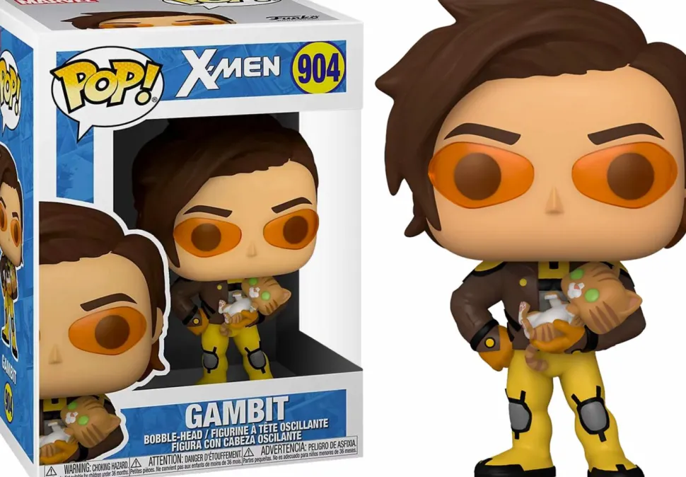 X-Men: All-New X-Factor - Gambit with Cat Pop! Vinyl Figure