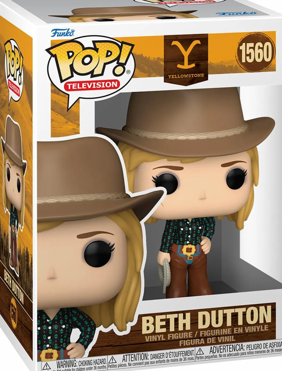 Yellowstone - Beth Dutton with Lasso Pop! Vinyl Figure