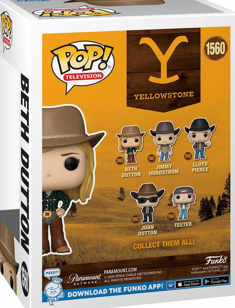 Yellowstone - Beth Dutton with Lasso Pop! Vinyl Figure