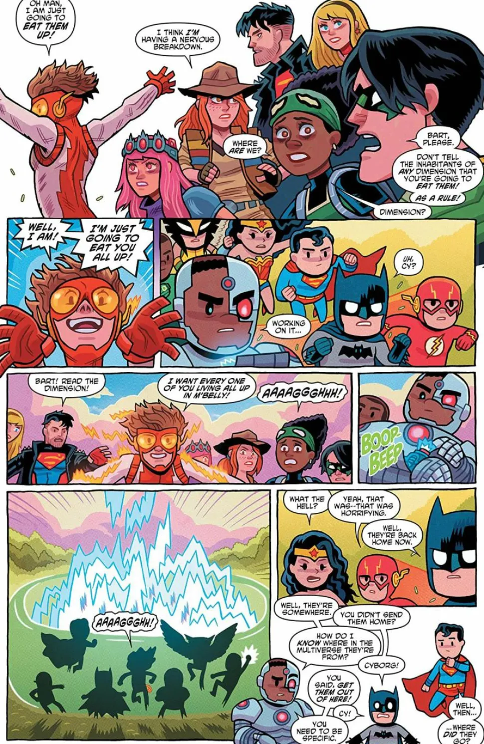 Young Justice - Volume 02 Lost in the Multiverse Hardcover Book