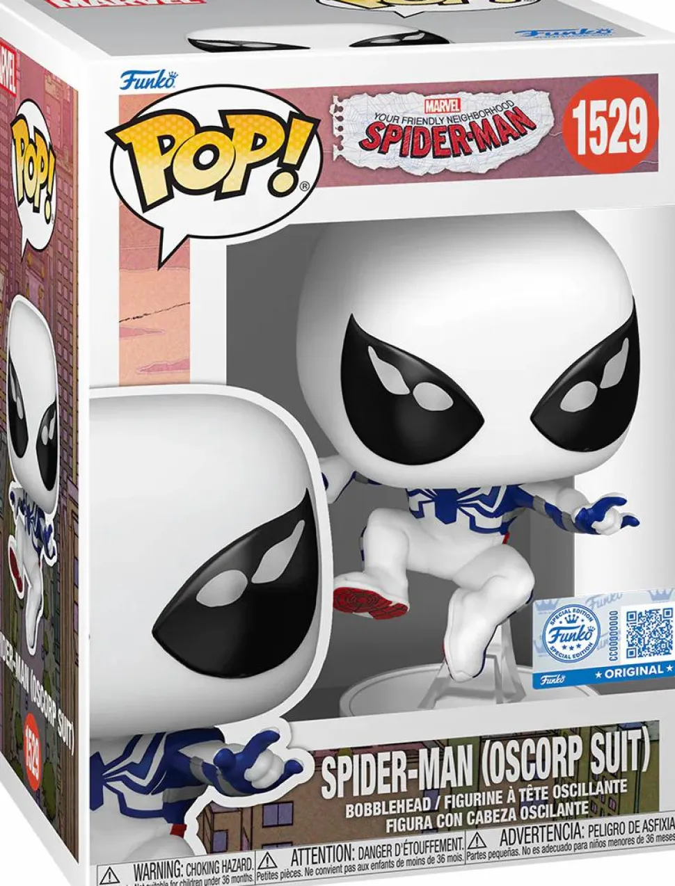 Your Friendly Neighborhood Spider-Man (2025) - Spider-Man (Oscorp Suit) Pop! Vinyl Figure (Popcultcha Exclusive)