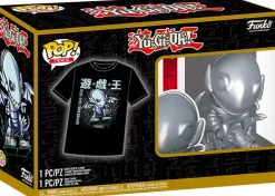 Yu-Gi-Oh! - Blue Eyes Toon Dragon Metallic Pop! Vinyl Figure & T-Shirt Box Set