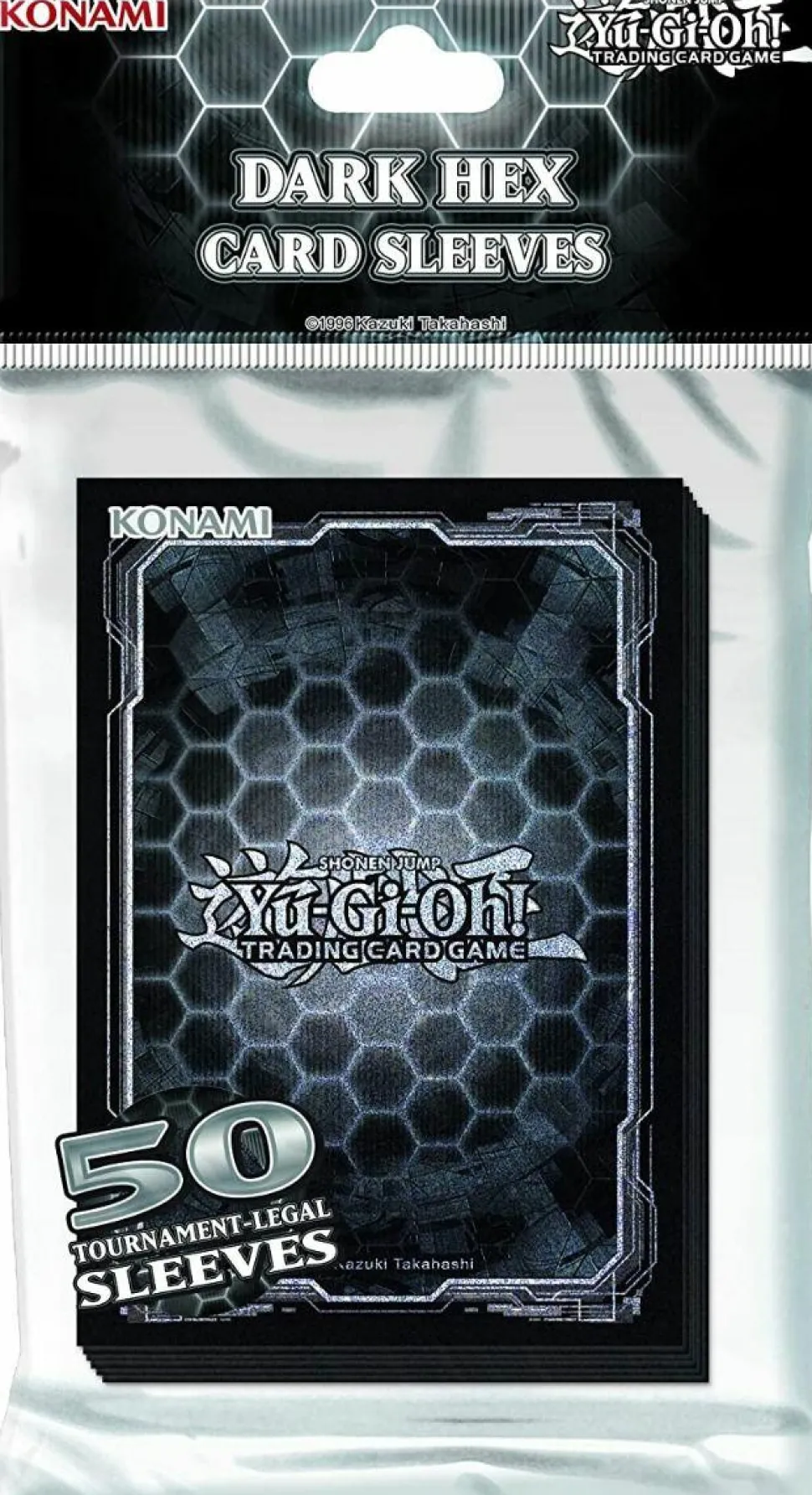 Yu-Gi-Oh! - Dark Hex Protector Card Sleeves (50 Count)