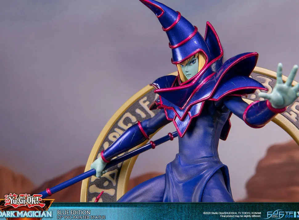 Yu-Gi-Oh! - Dark Magician Blue Edition 12” PVC Statue