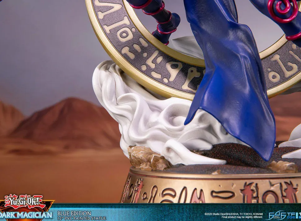 Yu-Gi-Oh! - Dark Magician Blue Edition 12” PVC Statue
