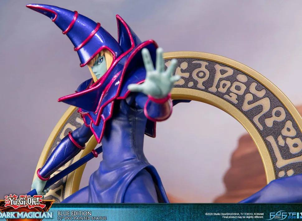 Yu-Gi-Oh! - Dark Magician Blue Edition 12” PVC Statue