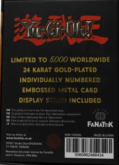Yu-Gi-Oh! - Marshmallow Limited Edition 24K Gold Plated Metal Card