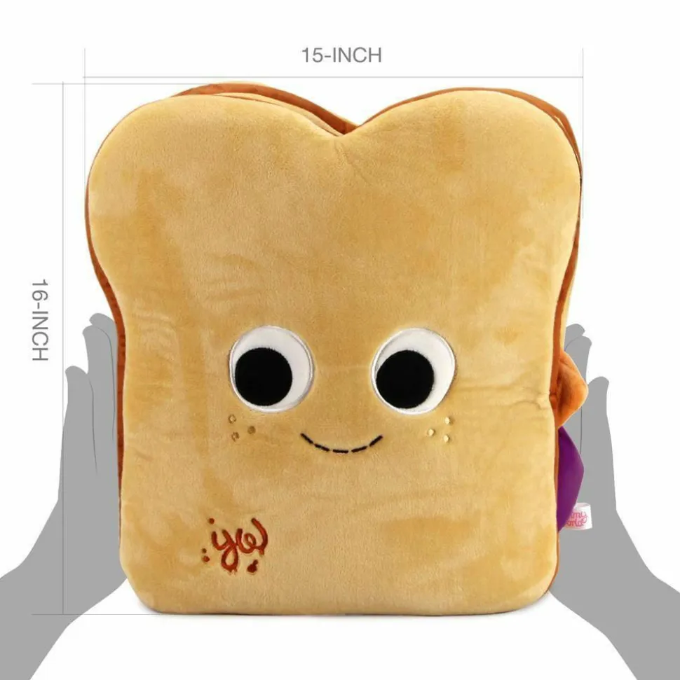 Yummy World - Parker & Jayden Peanut Butter & Jelly Sandwich 16” Plush