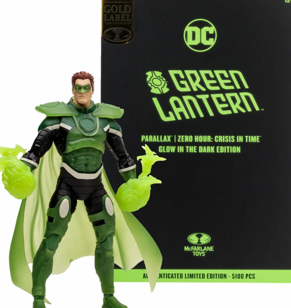 Zero Hour: Crisis in Time - Parallax Glow-in-the-Dark Edition DC Multiverse Gold Label 7" Scale Action Figure