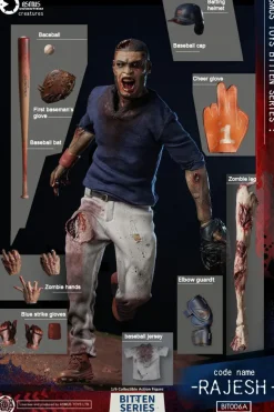 Zombies - Rajesh Bitten Series 1/6th Scale Action Figure